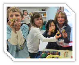 All Day Montessori Preschool in Crystal Lake - Art