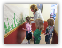 All Day Montessori Preschool in Crystal Lake - Art