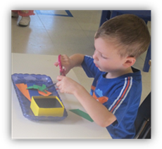 Montessori Preschool in Crystal Lake - Cutting