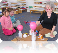 Montessori Kindergarten Preschool in Crystal Lake - Science Experiment