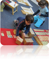 Montessori Day Care in Crystal Lake - Bank Game 