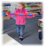 Montessori Day Care in Crystal Lake - Blue and Red Rods 