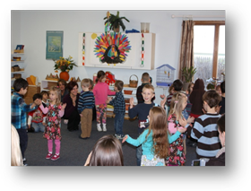 Montessori Elementary School in Crystal Lake - Thanksgiving Celebration