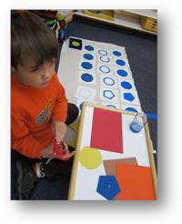 Montessori Elementary School in Crystal Lake - The Geometric Cabinet